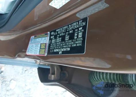 2021 Kia Sportage Lx из США, поврежденный, VIN KNDPMCAC5M7847784